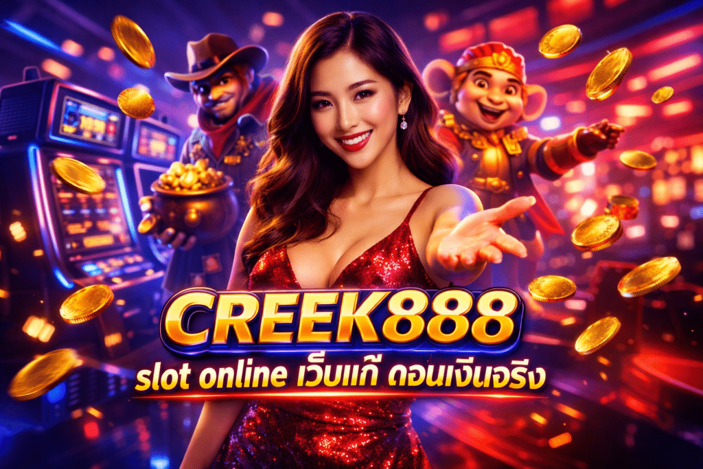CREEK888 slot online เว็บแท้ ถอนเงินจริง